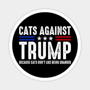 Funny Cats | Cats Against Trump Magnet